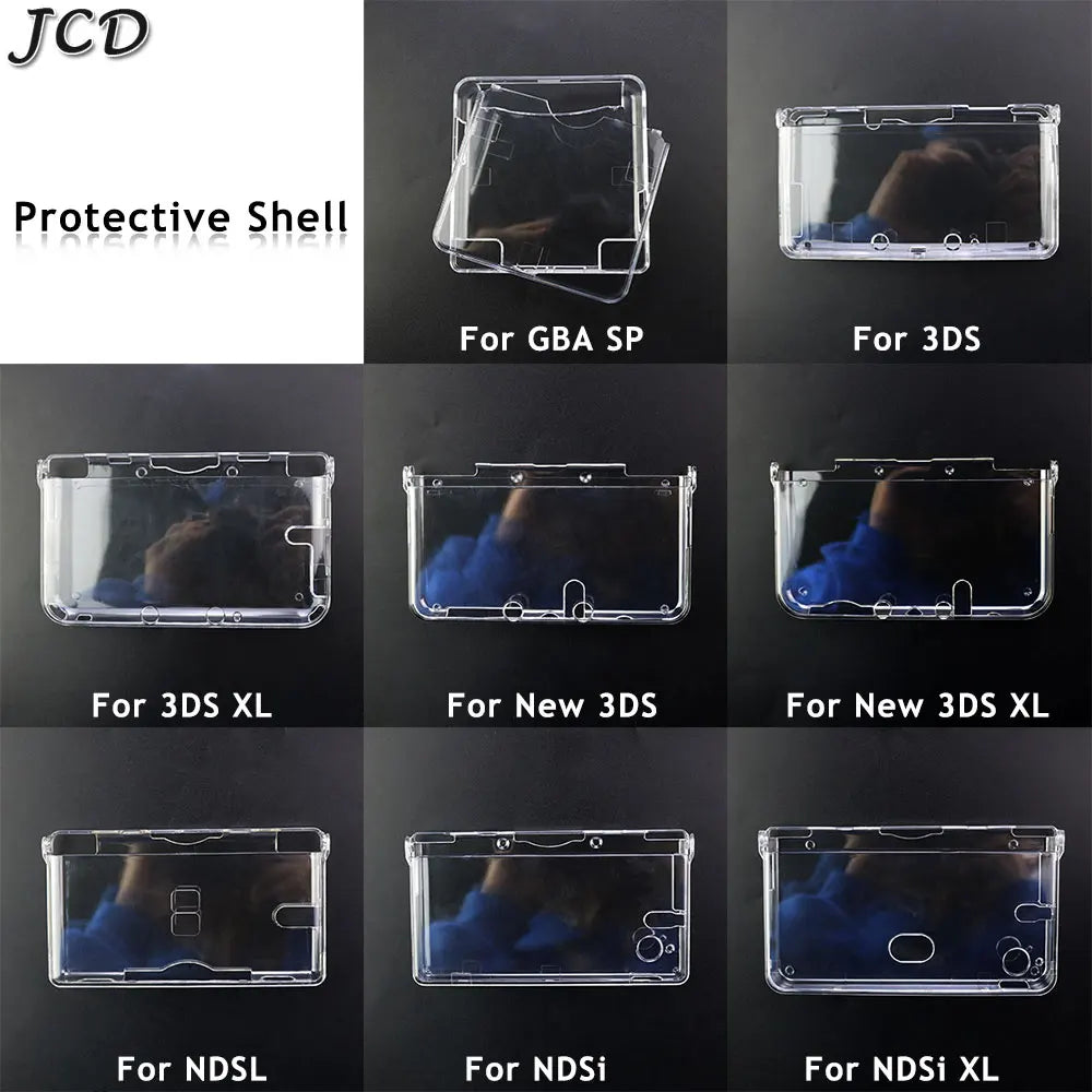 JCD Plastic Clear Crystal Protective Hard Shell Skin Case Co