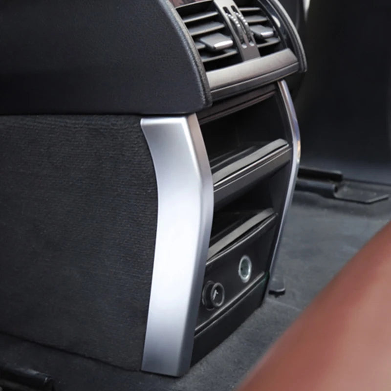 Chrome Car Styling Interior Button Panel Decoration Cover Tr