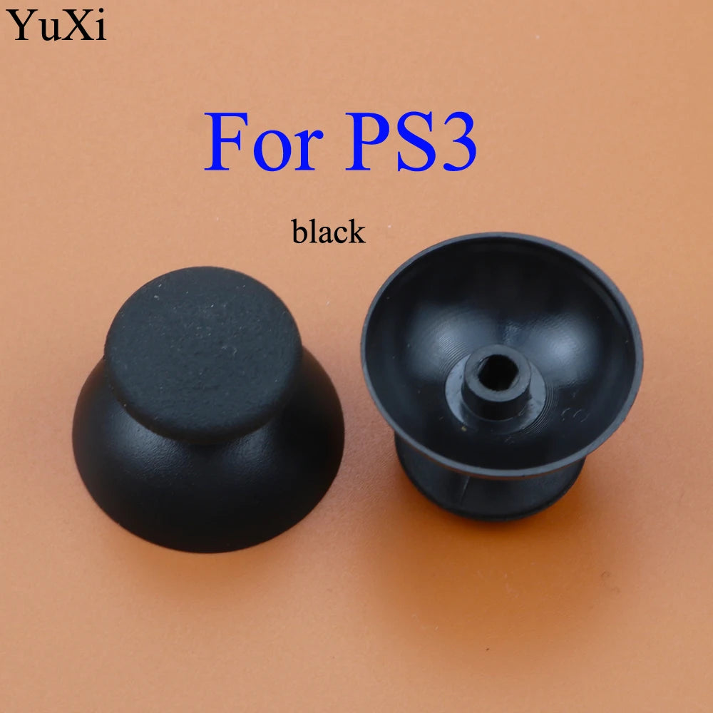 1 Piece Plastic Black Analog Thumbstick Thumb Stick Replace 