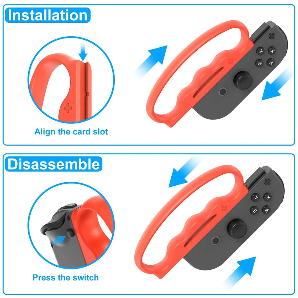 1 Pair for Nintendo Switch Joy Con Controller Hand Grips wit