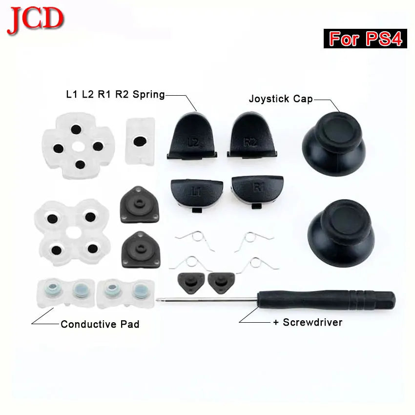 For PS4 JDS 030 011 040 050 Controller Repair Set L1 R1 L2 R