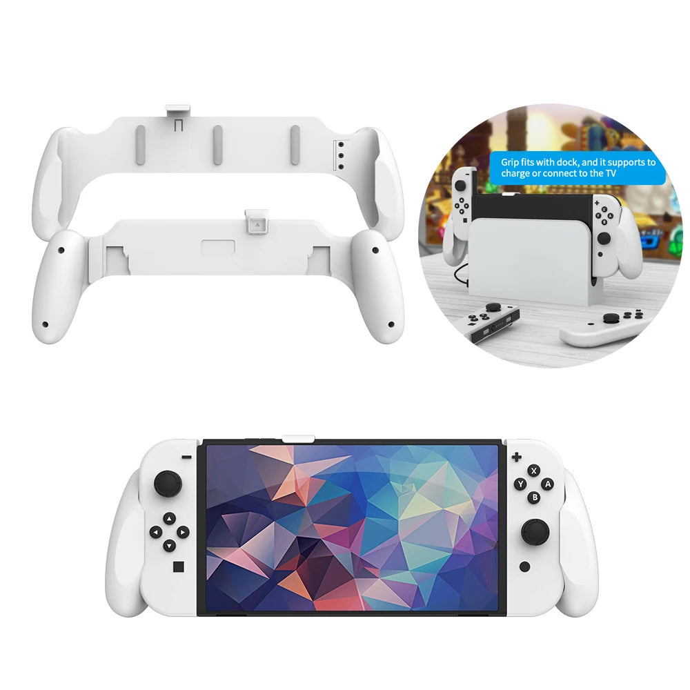 for Nintendo Switch OLED Case Handle Bracket Hand Grip Prote