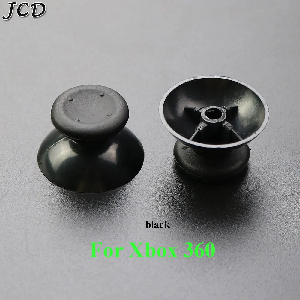 JCD 10PCS Replacement 3D Analog Thumbstick Thumb Stick Mushroom Grip Cap Cover for PS2 PS3 PS4 Pro Slim PS5 Xbox One 360