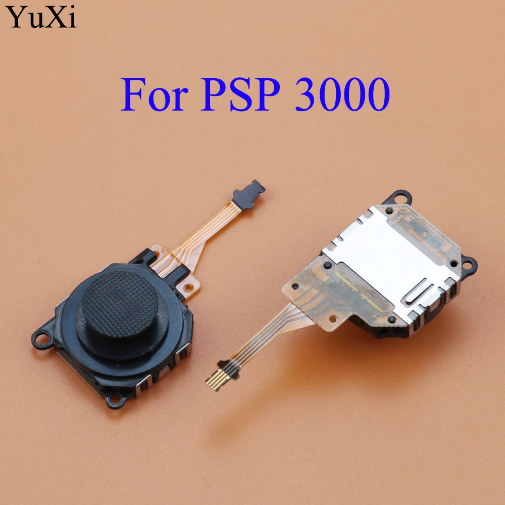 YuXi Black 3D Button Analog Joystick for PSP1000/2000 Slim /