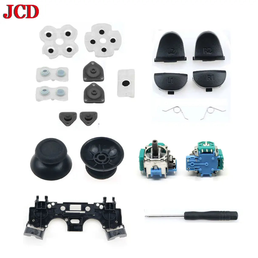 For PS4 JDS 030 011 040 050 Controller Repair Set L1 R1 L2 R