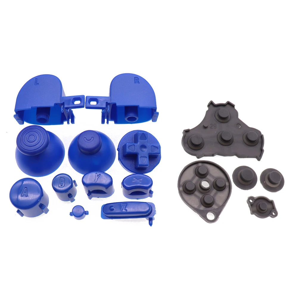 XOXNXEX 1 Set for GameCube Controller Mod Colorful Complete 