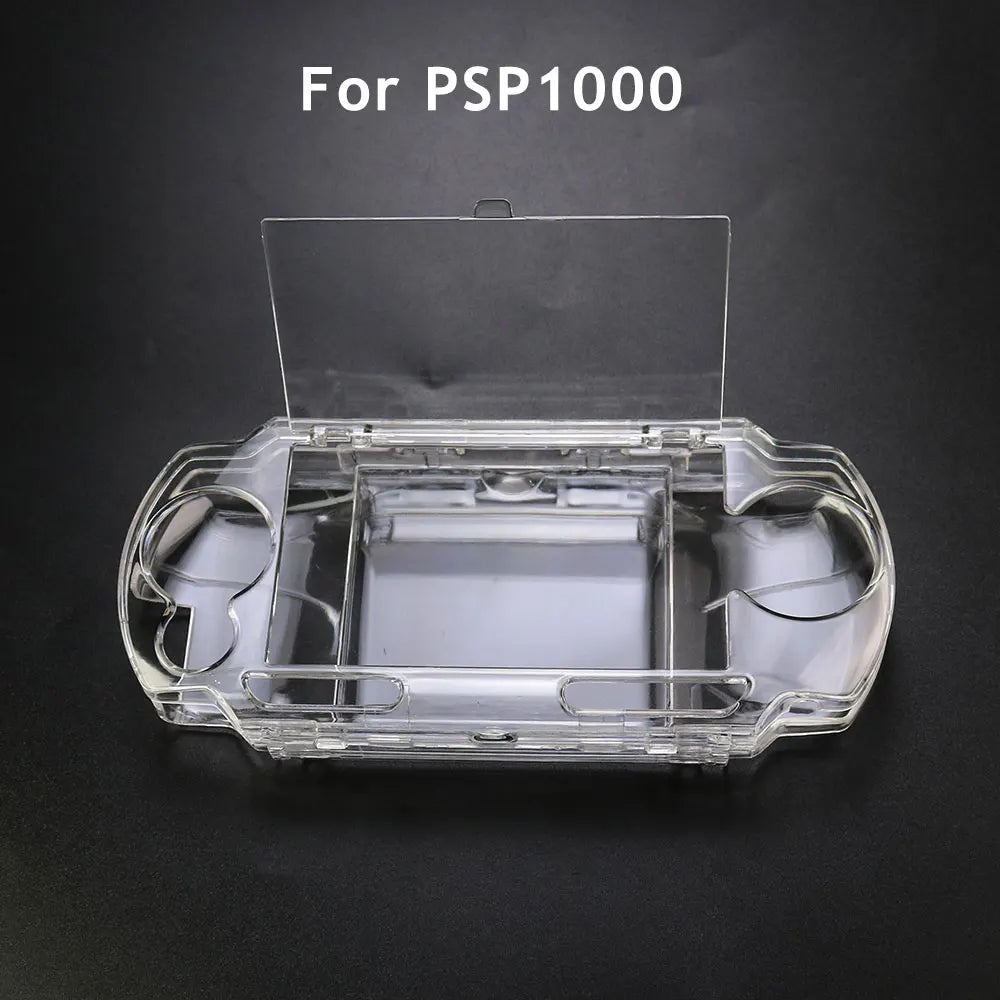JCD Clear Crystal Protective Case Hard Shell for PS Vita PSV 1000 2000 PSP Go Transparent Protection Cover For PSP1000 2000 300