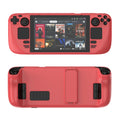 for Steam Deck Game Console Protection Cover with Stand Soft Protective Shell with Bracket Durable Game Console Protective Cover