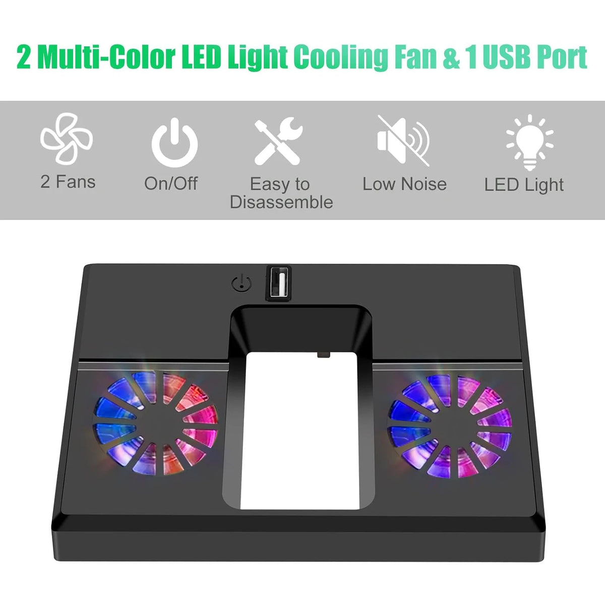 Cooling Fan for Xbox Series X Game Console Accessories Color