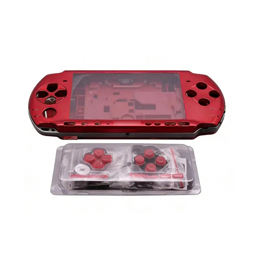 Full Set Housing Shell Case for PSP 3000 PSP3000 03 Version Console Replacement Cover with Buttons Screws Repair Kit Accessories