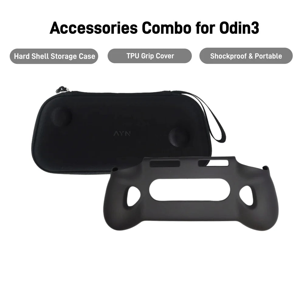 For AYN Odin 3 TPU Grip Shell Original BAG Odin3 Game Consol