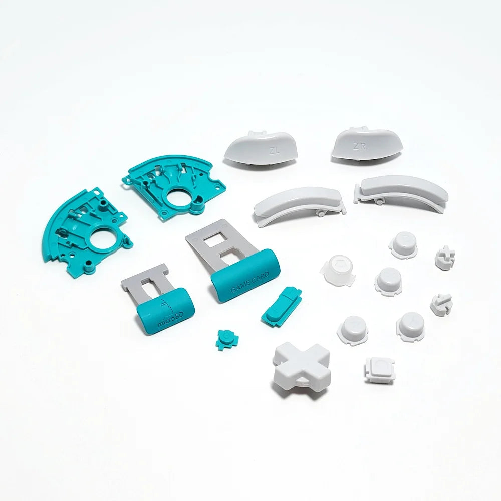 Full Set Shell Button for Switch Lite HDH-001 Kit Yellow Turquoise Coral Blue Gray for NS Lite Game Console Replacement Parts