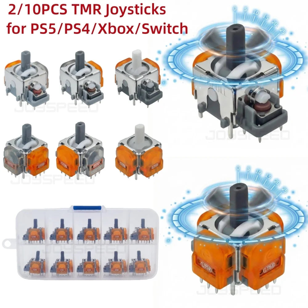 2/10pcs TMR Joysticks for PS5 DualSense PS4 Xbox Series X S 