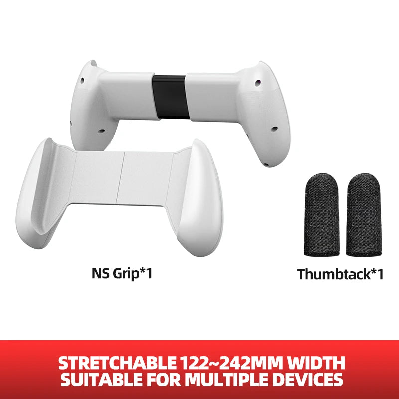 Stretchable Hand Grip For Switch Oled/Lite/Android IOS Mobile Phone Tablet Handheld Bracket Console Protective Case Stand Holder