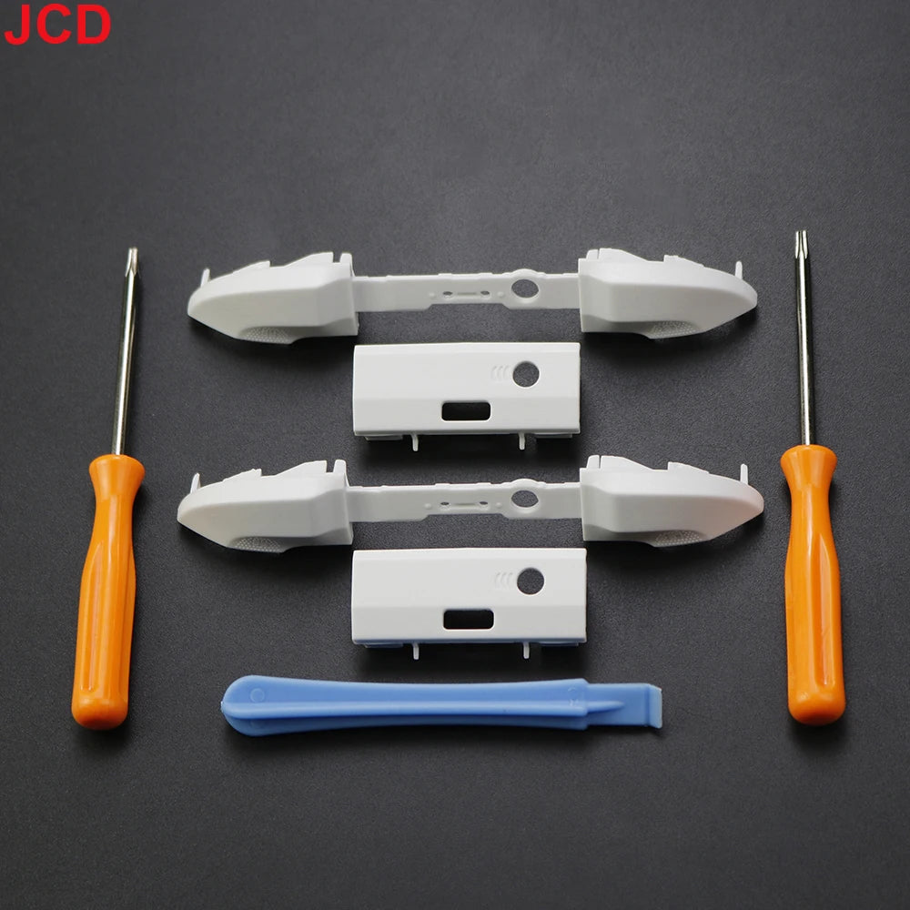 JCD 2 Sets RB LB Bumpers Buttons For Xbox Series X S Controller Trigger Button Middle Holder with Screwdriver Tool