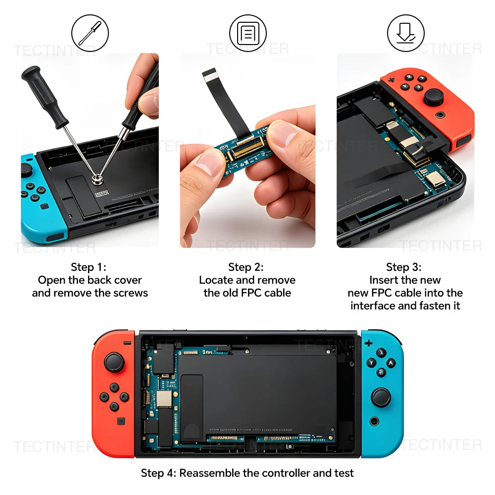 Replacement Flex Cable for Nintendo Switch/Oled Joystick-Con