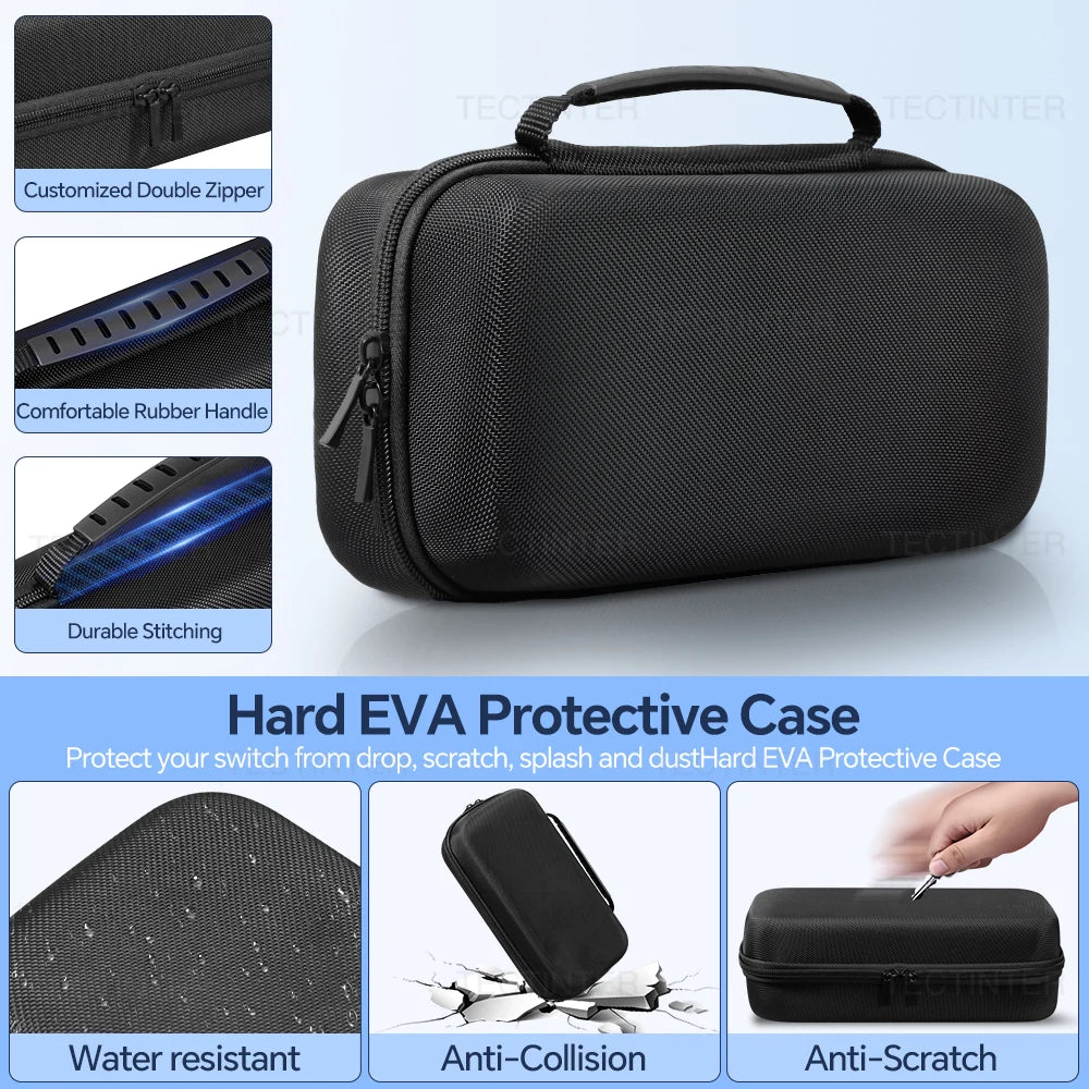 Large Traval Storage Bag for Nintendo Switch Oled & Switch 1