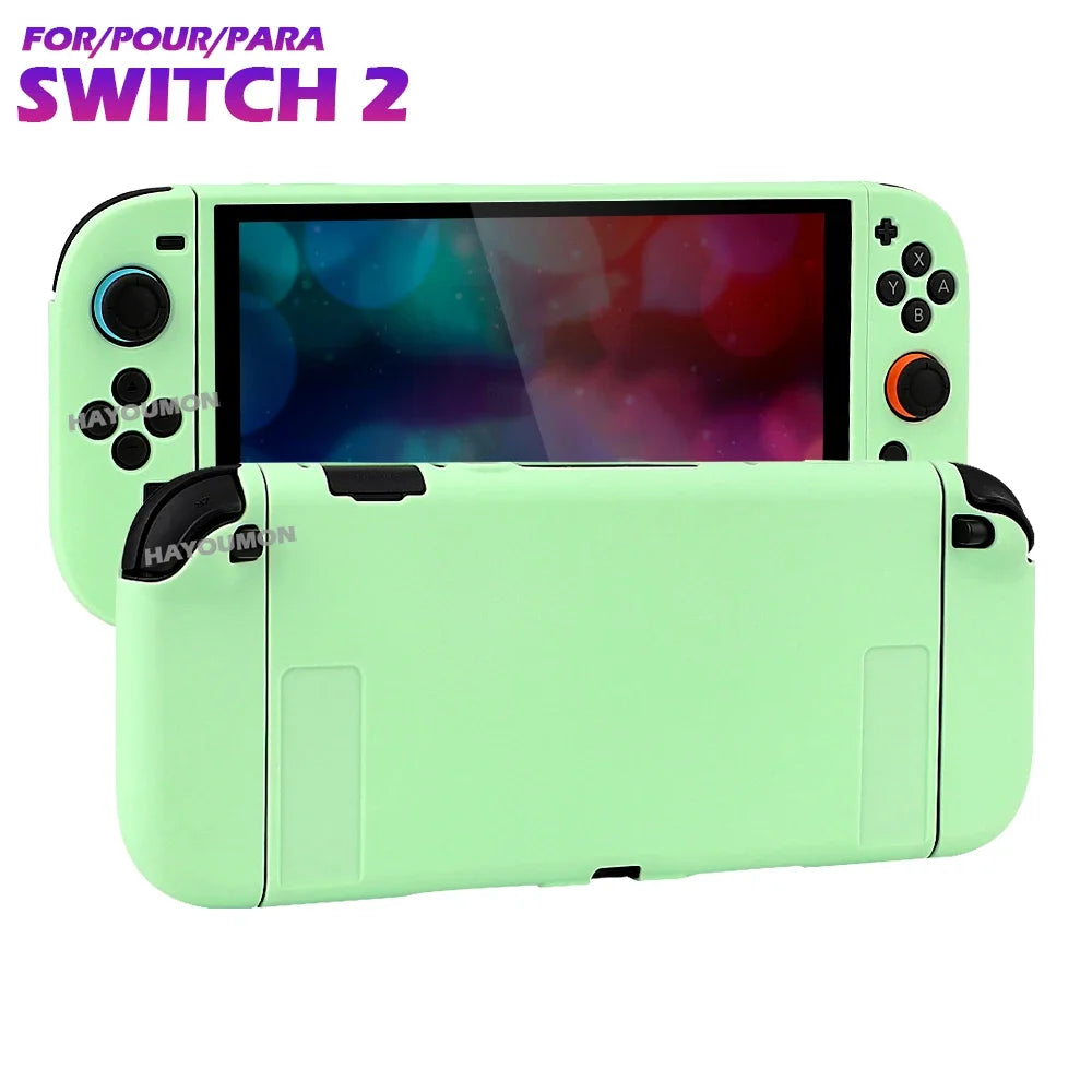 Detachable Silicone Protective Cover For Switch 2 Gaming Handheld Controller TPU Shell Case Hand Grip Case Game Console Access