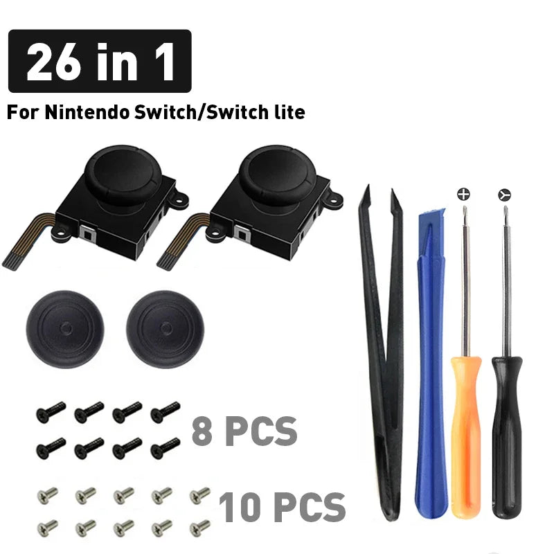 DATA FROG 3D Analog Thumb Stick Joystick Repair Replacement 