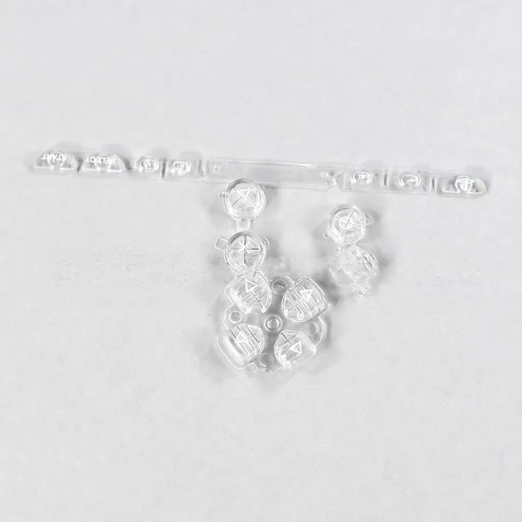 1 Set Left Right ABXY Select Start Home Button Kit D PAD Volume Key Replacement for PSP1000 Game Console Repair Parts
