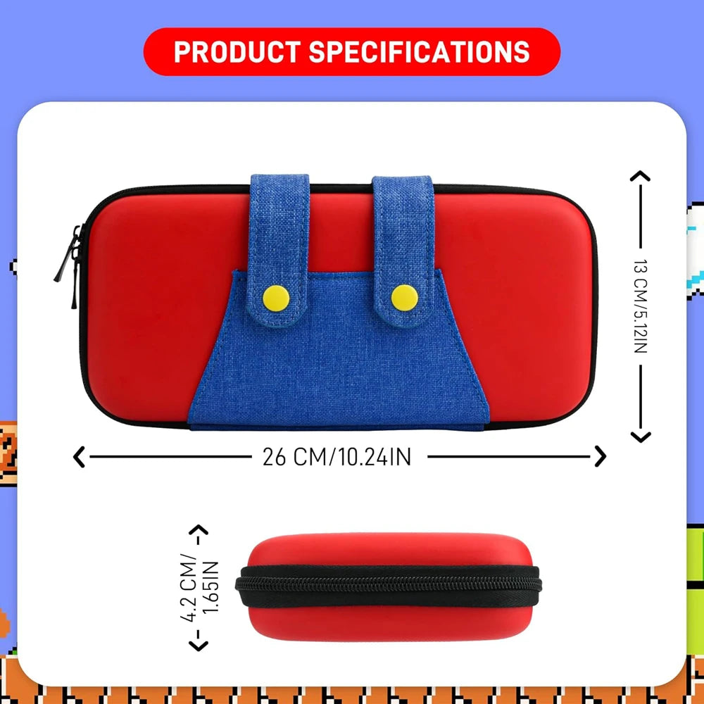 Switch Travel Case Compatible with Nintendo Switch/OLED Cute