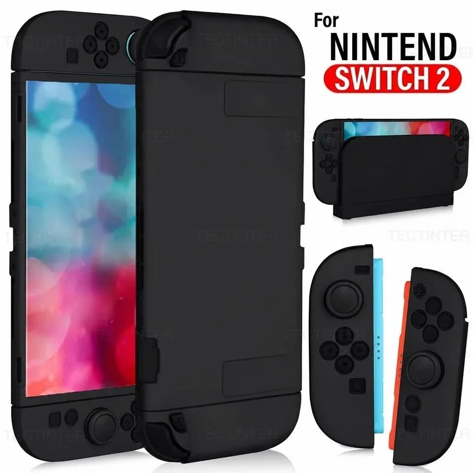 TPU Silicone Case for Nintendo Switch 2 Game Console Anti-Sl