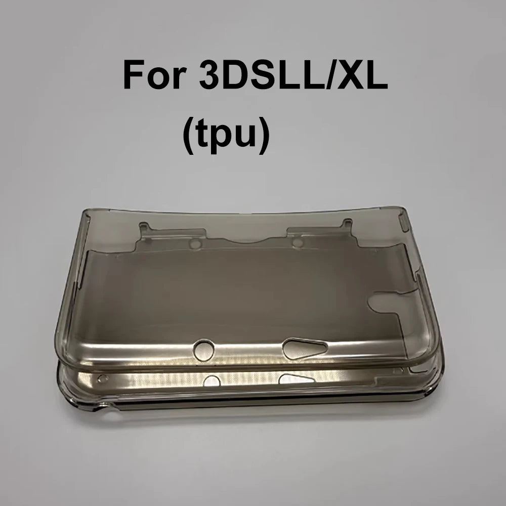 JCD High Quality TPU Silicone Sleeve for New Nintendo 3DS LL/NEW3DSXL Handheld Soft Crystal Case Game Console Protective Case
