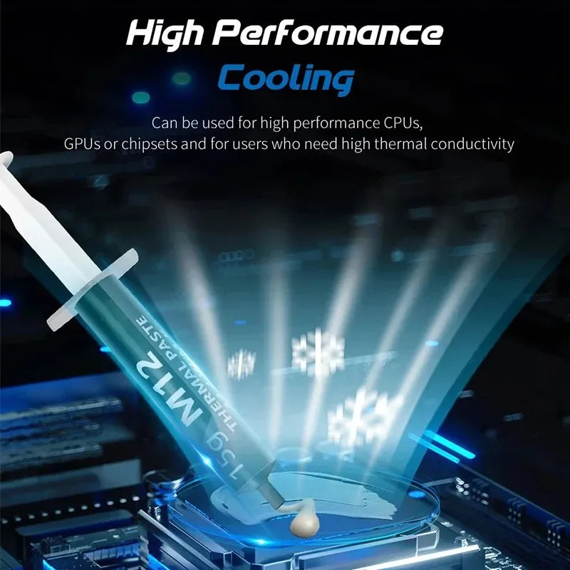 LDPCSJ 12.4W/mK Thermal Grease Paste - High Performance CPU/