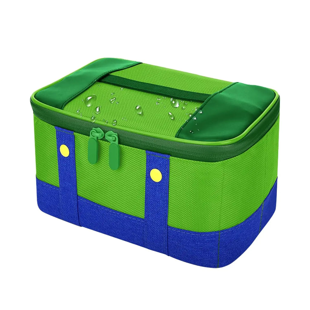 Cute Waterproof Oxford Carry Case for Nintendo Switch 2/1/Lite/OLED Portable Travel Messenger Storage Bag for Console Do