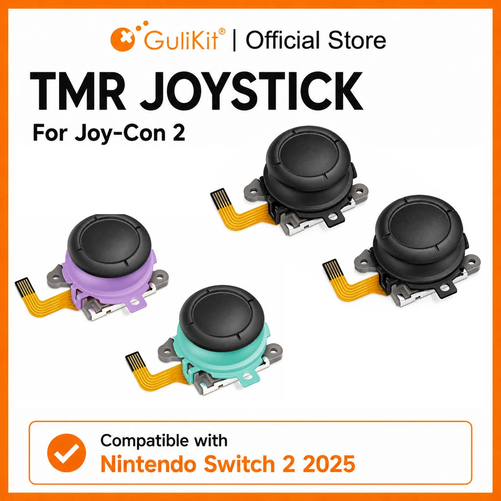 GuliKit TMR Joystick for Switch 2 2025 No Drifting Stick for