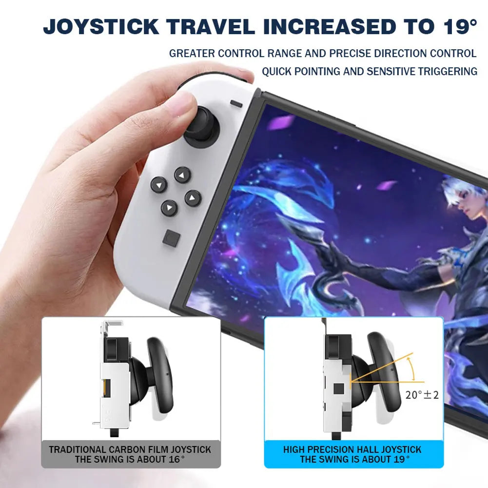 Hall Sense Effect Joystick No Drifting Higher Sensitivity Ha