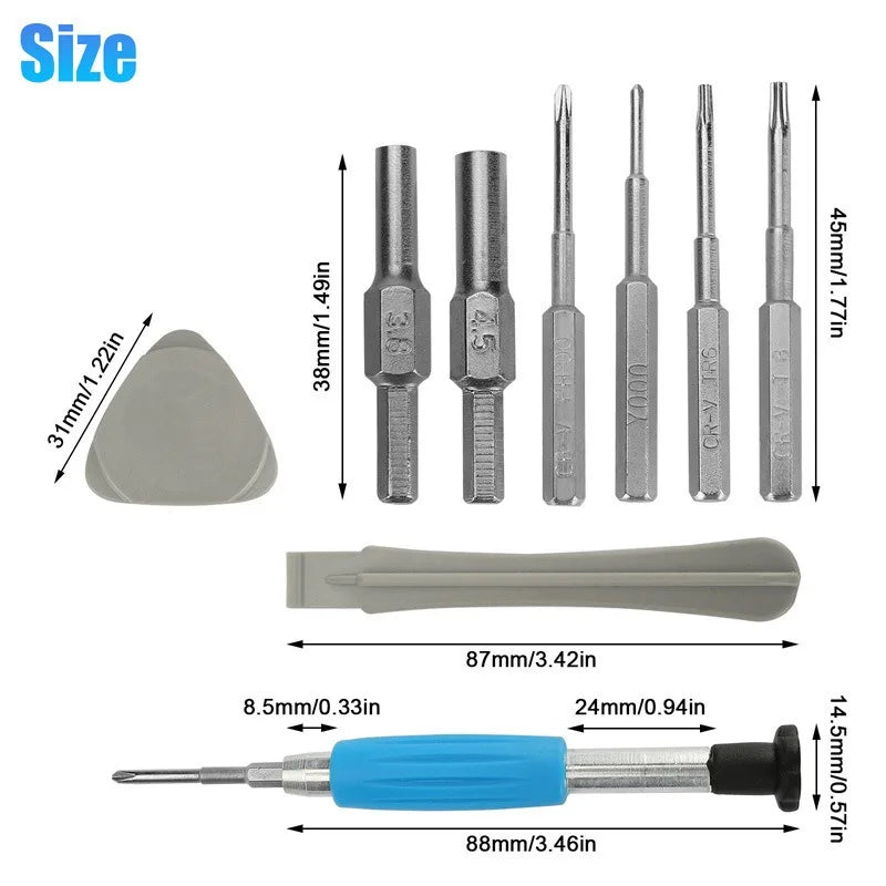 Tool Kit Repair Parts Screwdriver Set Disassembly Opening fo