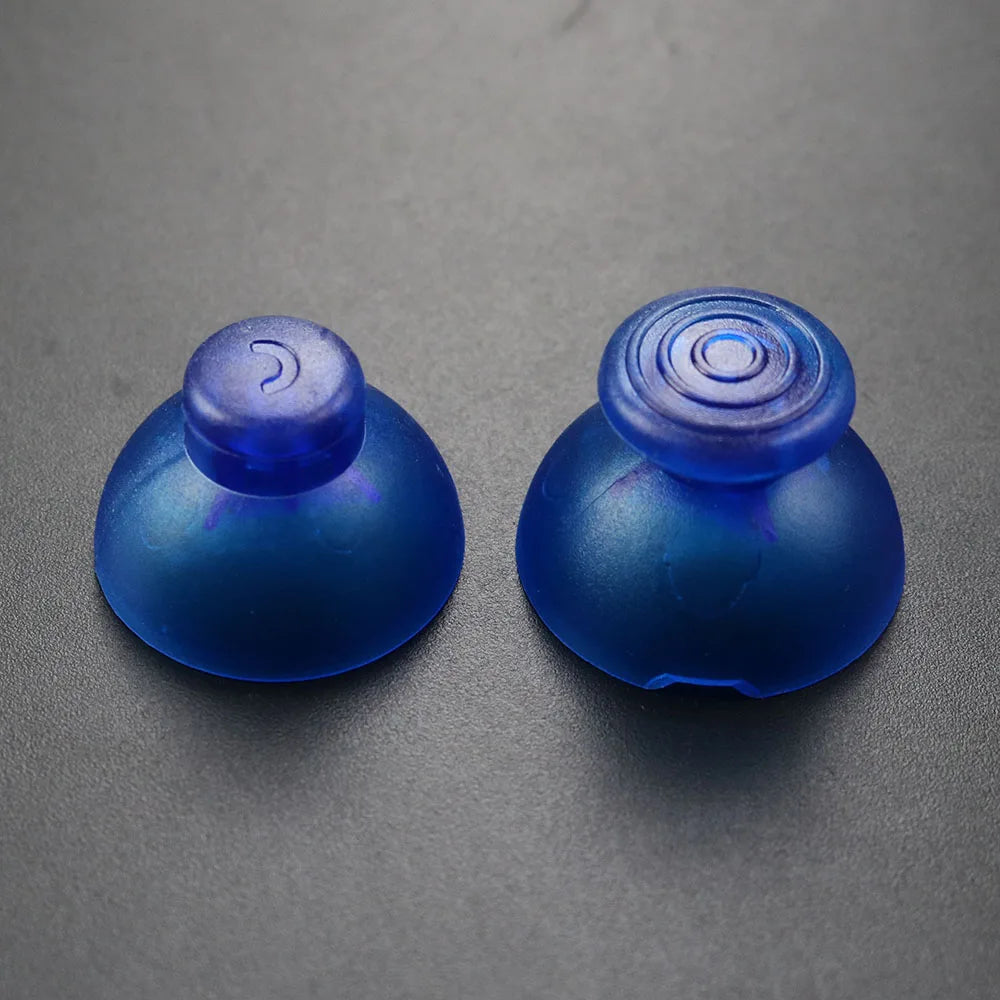 JCD 1 Pair Left And Right 3D Analog Joystick Thumb Stick Silicone Cap For GameCube For NGC GC Controller Repair Part Replacement