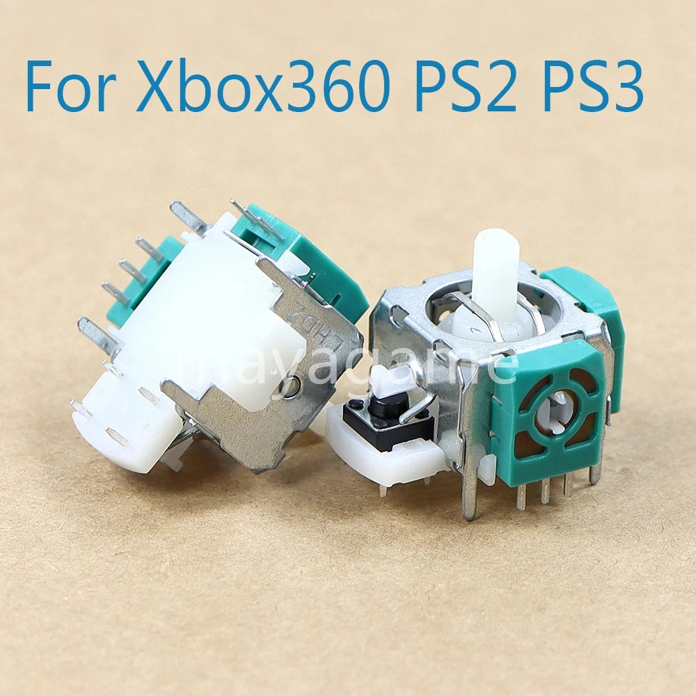 2pcs 3pin Replacement 3D Joystick Analog Thumb sticks for PS