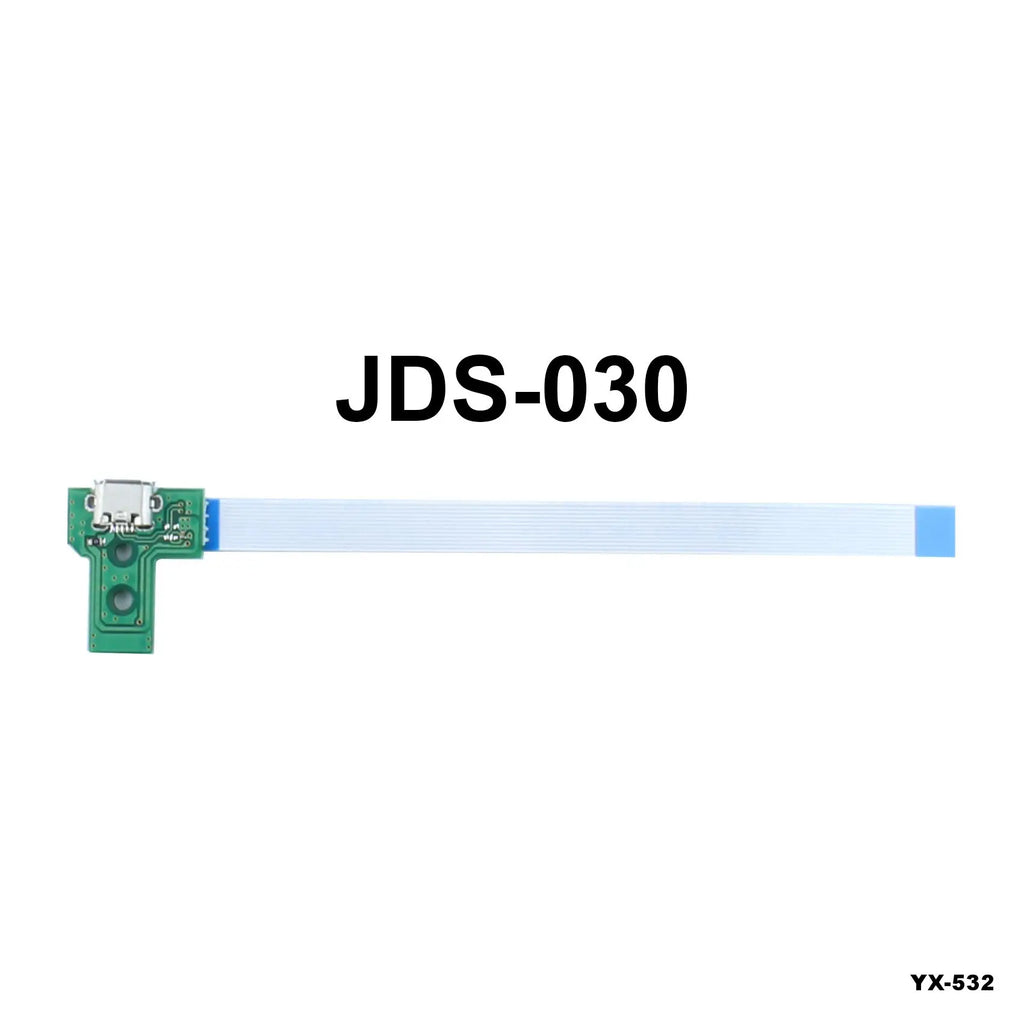 1pc USB Charging Port Socket Circuit Board For 12Pin JDS 011 030 040 055 14Pin 001 Connector For PS4 Controller 12P 14P