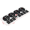 Dash AC Radio Button Repair Stickers Fit 07-14 GMC Avalanche
