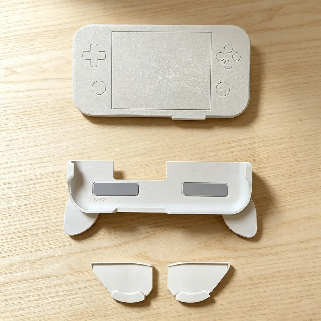 HCY Original For Retroid Pocket Nova Handheld Console 3D Print Grip Protective Shell Detachable Screen Joystick Protective Cover