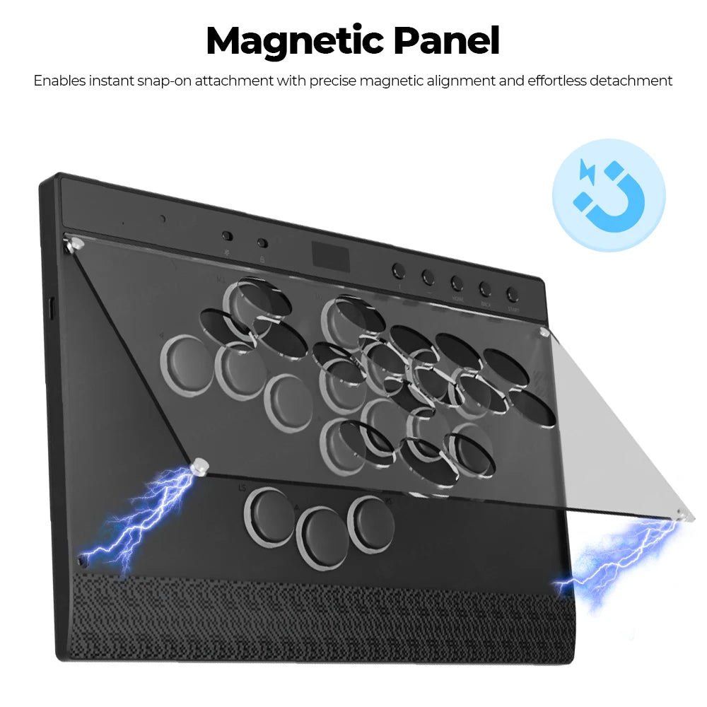 Haute42 Magnetic Hitbox Leverless Controller Button Rim Arca