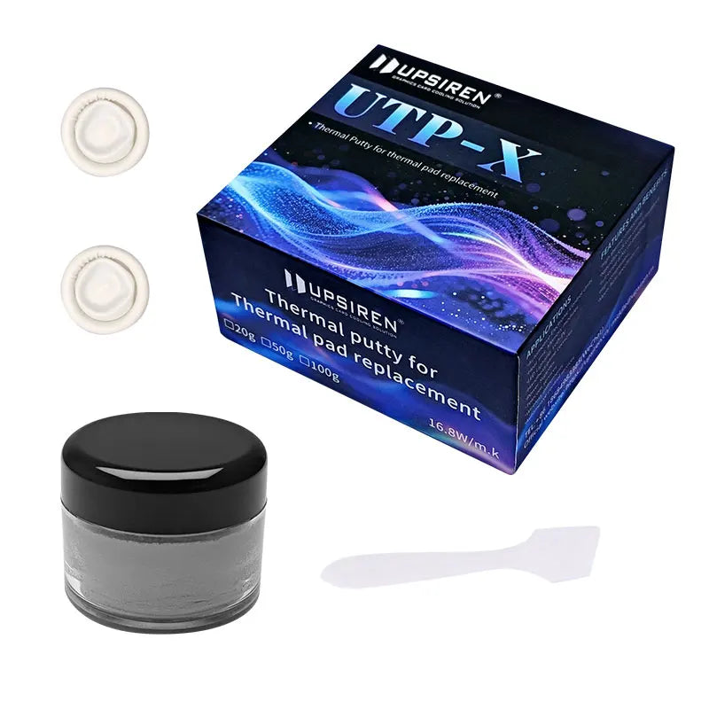 UPSIREN UTP-6/UTP-8/UTP-X Thermal Putty For VGA GPU IC Processor Rapid Cooling Thermal Pad Replacement Heat Blocking Putty
