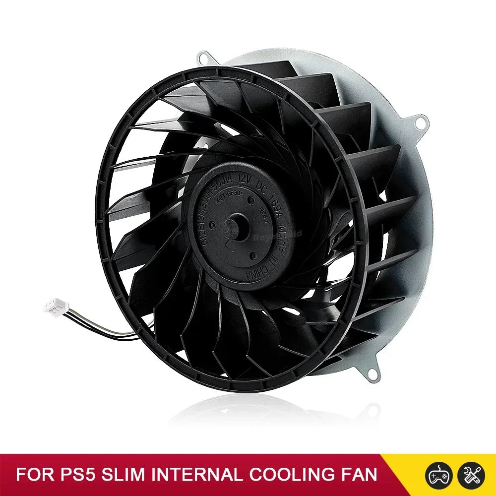 Internal Cooling Cooler Fan For PS5 Slim Console 19 Blades C