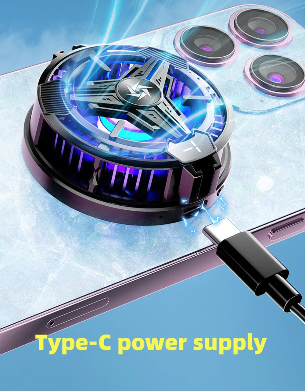 New Cooling Fan For Steam Deck/Game Console/Mobile Phone/Pad