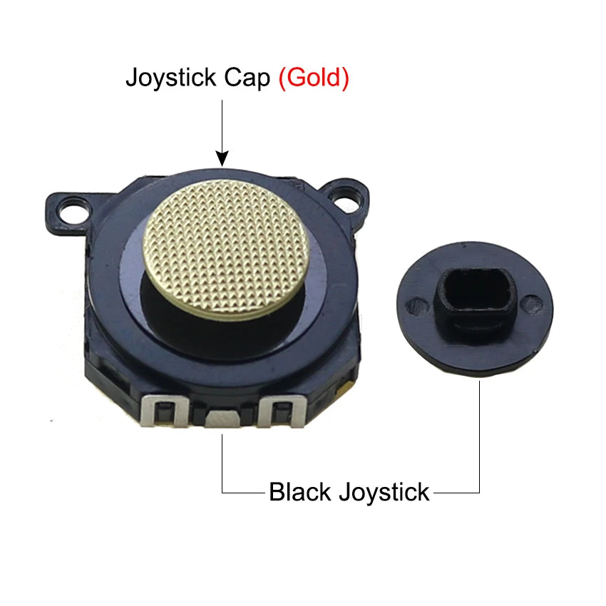 YuXi 3D Analog Joystick Button Thumb Stick Cap Replacement For PSP 1000 PSP1000 Console Games Accessories