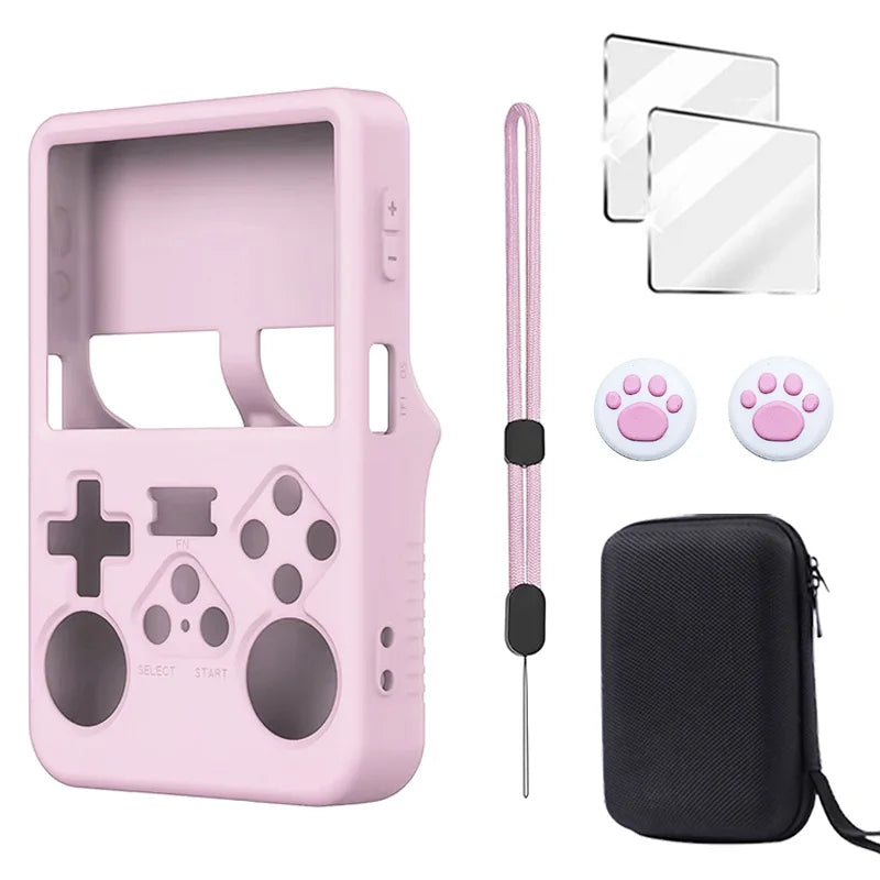 Protective case For R36S Silicone Case Soft 360 drop protection Case For R36s Handheld Game Console Accessories