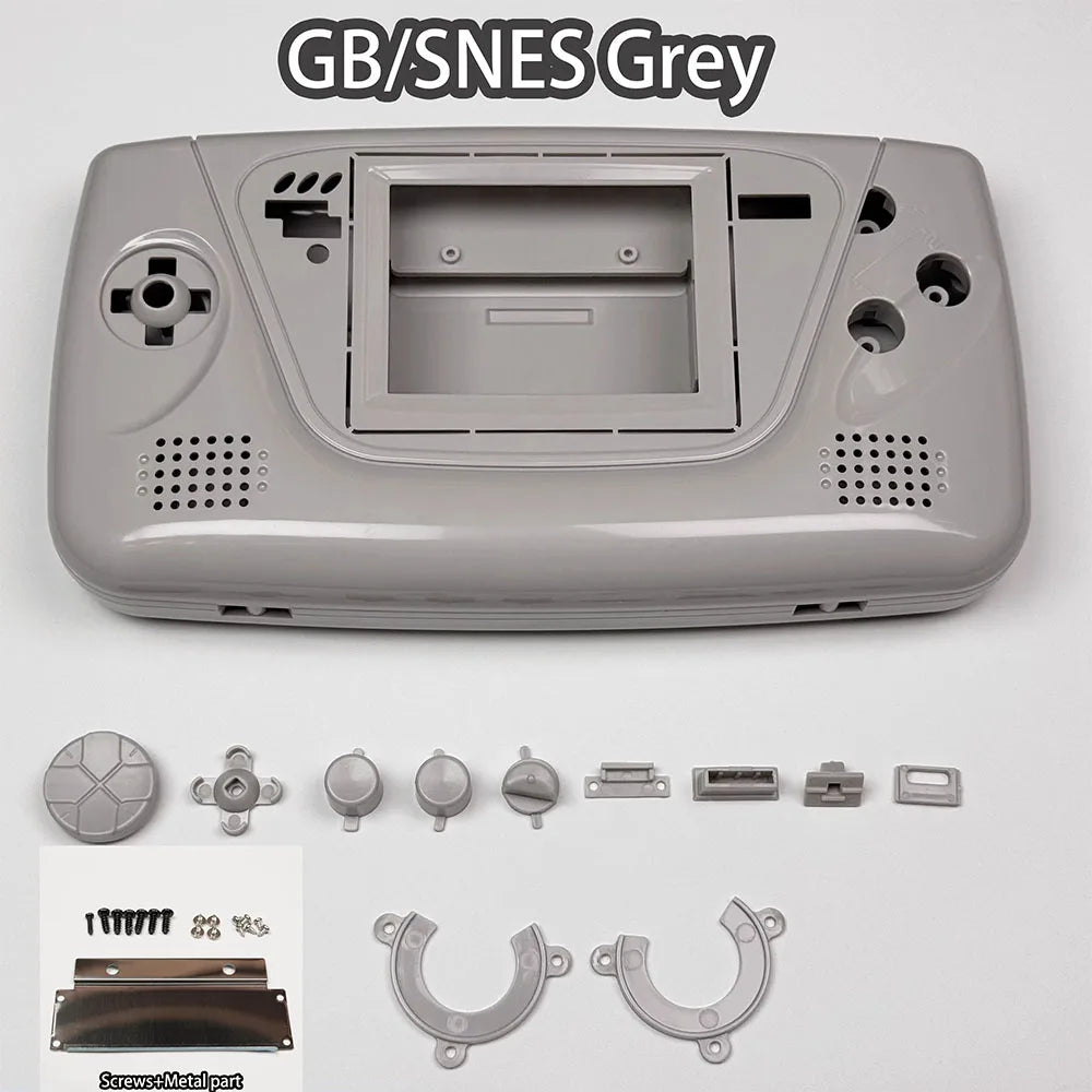 Specialized Housing Shell For SEGA Game Gear GG Game Console Original Screen & High Light IPS V4.2 Laminated LCD Screen Kits