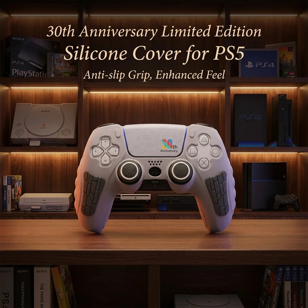 Limited Edition PS5 Controller Silicone Cover 30th Anniversa