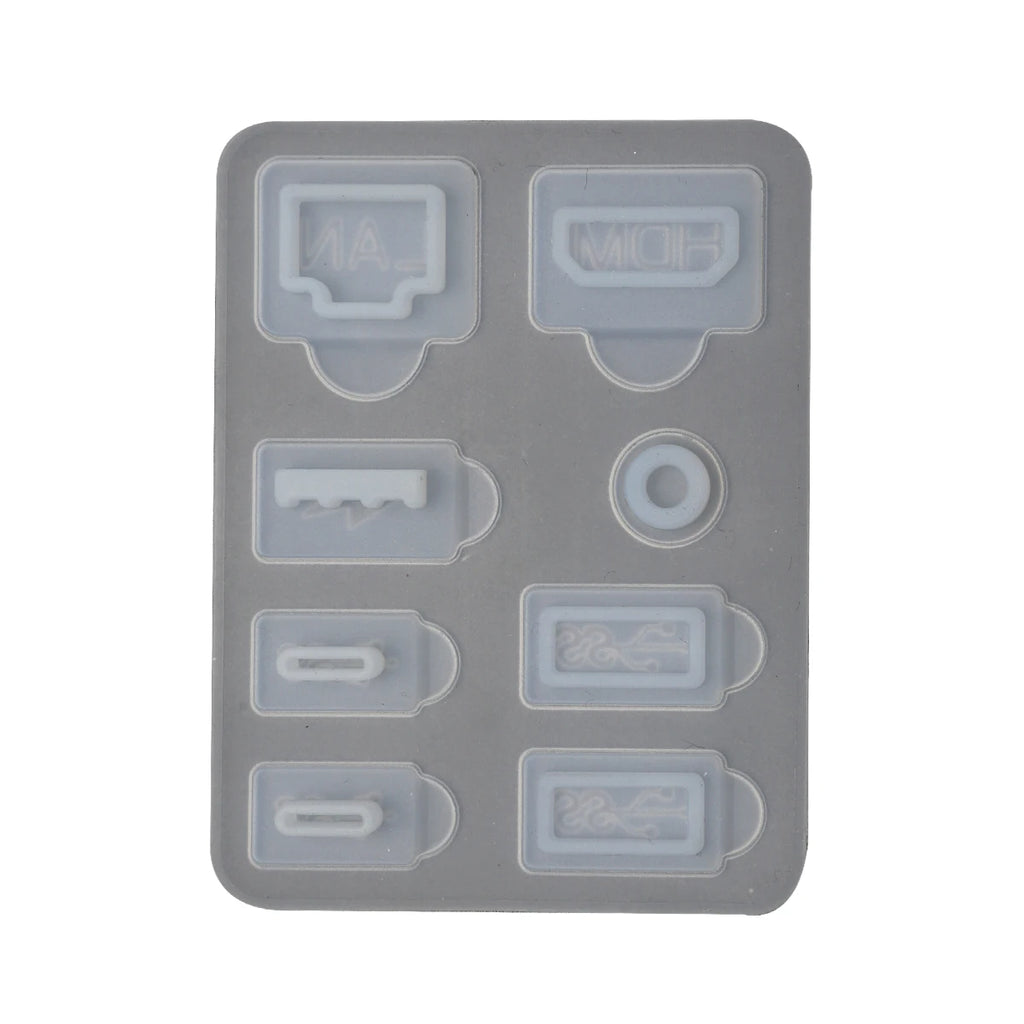 Dust Plug Prevent Protective Cover Silicone Case Anti-dust USB Ports Dustproof Kit For Playstation 5 PS5 Slim Console Accessorie