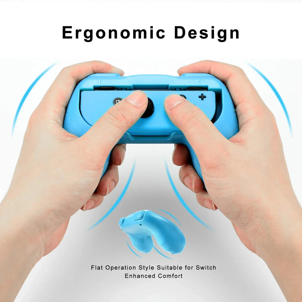 GAMINJA 2Psc Wear Resistant Handle Controller For Nintendo S