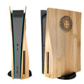 Disc Edition Wood Color Faceplate with Cooling Vents for PS5