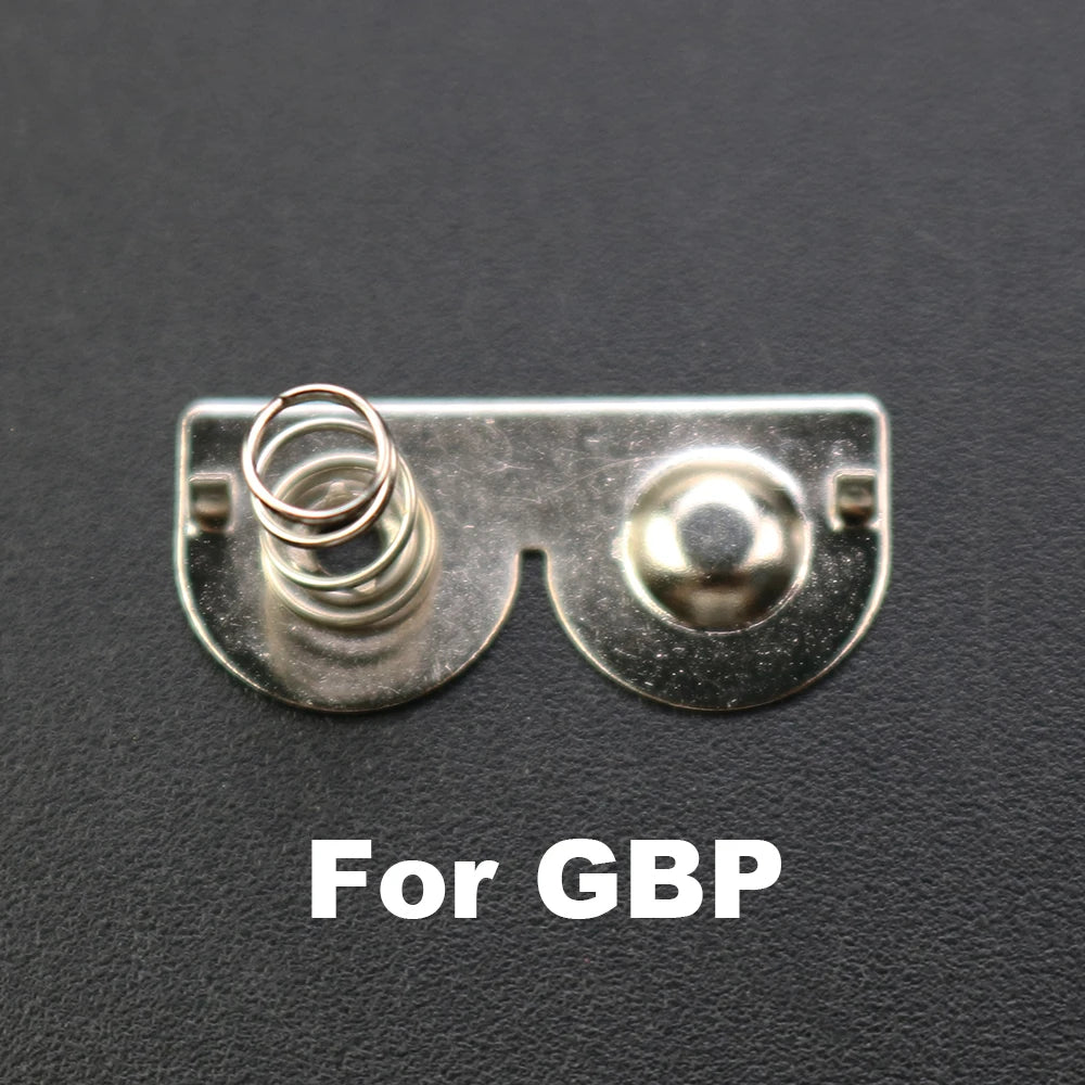 1 Set Battery Terminals Spring Contacts Battery Spring Replacement Parts For GB Advance Color GB GBC GBA GBP AAA Console
