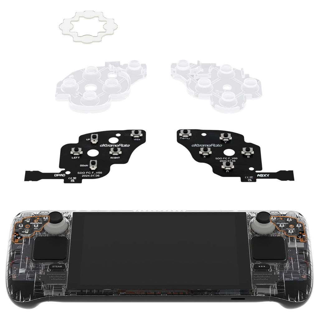 eXtremeRate Face Clicky Kit for Steam Deck OLED Handheld Con